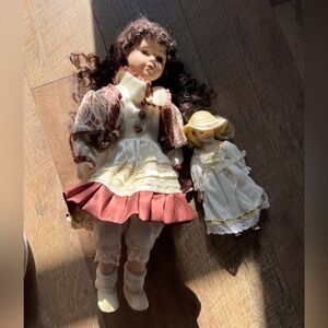 💚Elegant Porcelain Doll Set💚